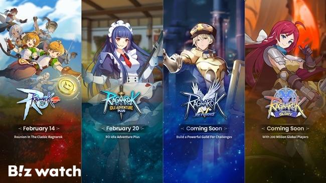 그라비티가 동남아 지역에 선보이는 대표 게임 지식재산권(IP)./그래픽=그라비티 제공