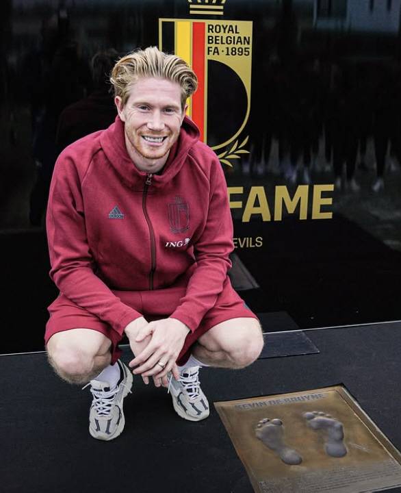 출처=케빈 더 브라위너 SNS 캡쳐