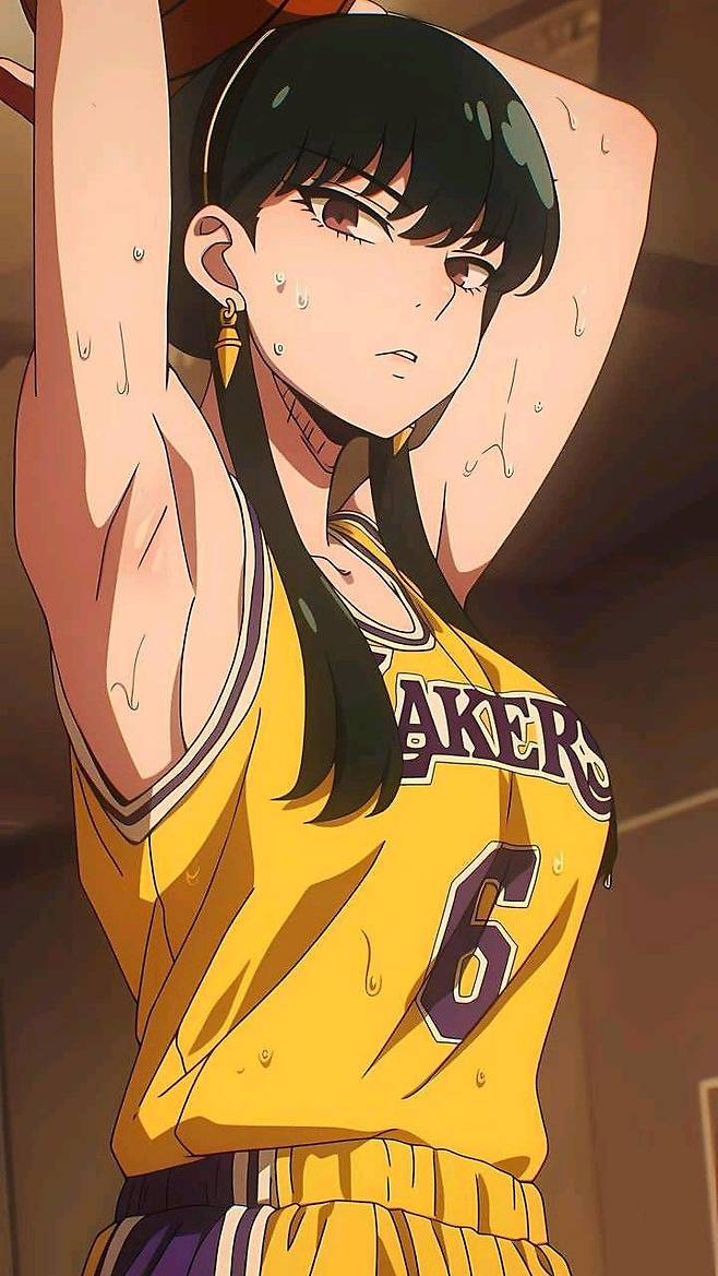 Ai로 그린 소년만화 여캐들 농구복 착장.jpg