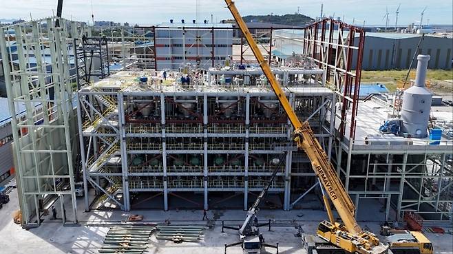 PGT의 리튬염 신생산설비 모습. PGT