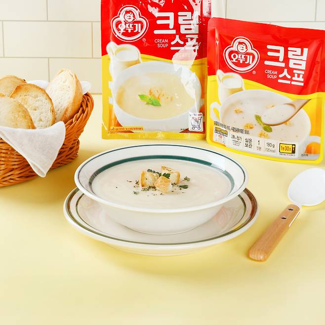 오뚜기 크림스프 [오뚜기 제공]