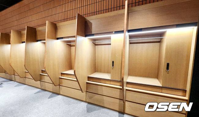 [OSEN=이상학 기자] 대전 한화생명볼파크 홈팀 클럽하우스 라커룸. /waw@osen.co.kr