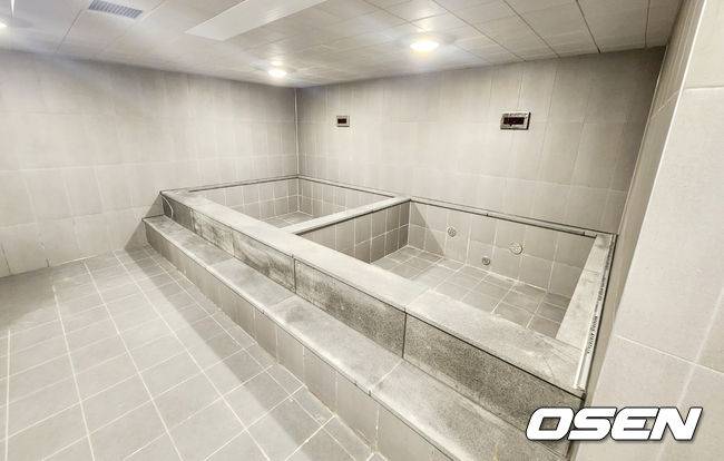 [OSEN=이상학 기자] 대전 한화생명볼파크 홈팀 샤워실 탕. /waw@osen.co.kr