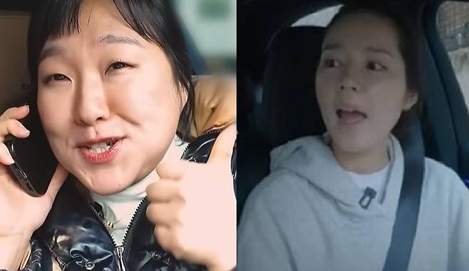 배우 한가인이 자녀 보호 차원에서 자신의 유튜브 영상을 비공개로 전환했다. [사진출처 = 이수지, 한가인 유튜브 영상 캡처]