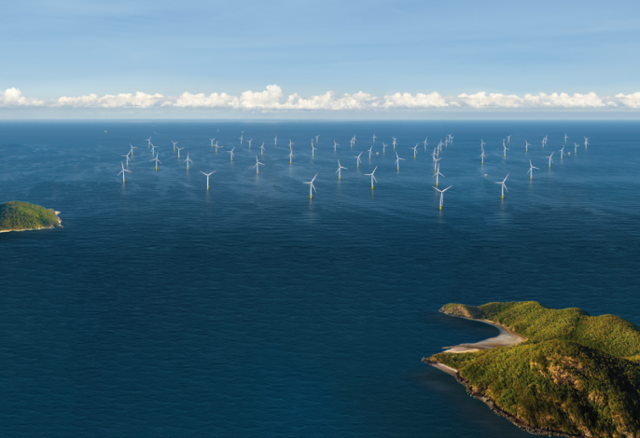 낙월해상풍력단지 조감도. 낙월해상풍력 제공