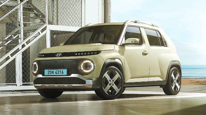 도심 주행에 가장 잘 어울리는 ‘올해의 컴팩트’ 부문상을 수상한 현대 캐스퍼 일렉트릭. 앙증맞은 디자인 속에 안정적인 주행 성능, 첨단 운전자 보조 기능까지 갖춰 최고의 가치를 입증해 냈다. [사진 현대자동차]