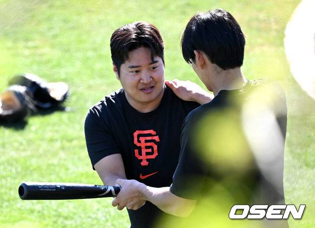 수강생은 이정후 통역 한동희 씨