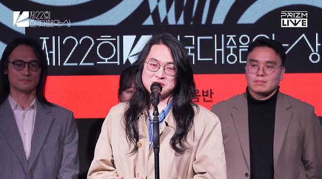 단편선 순간들 / 사진='제22회 한국대중음악상' 영상 갈무리