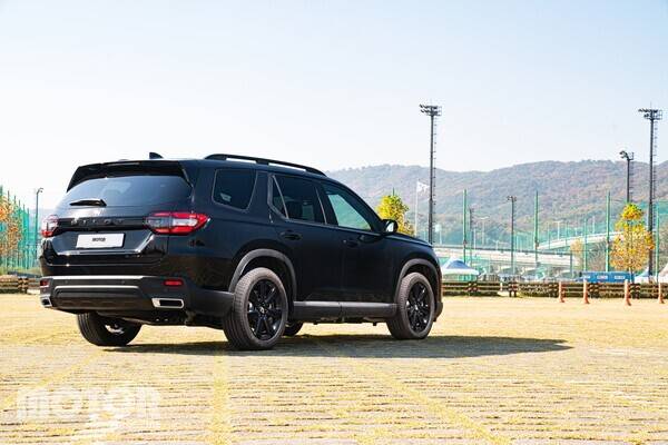 혼다 파일럿 블랙 에디션&nbsp; 사진 모터매거진 최재혁 기자