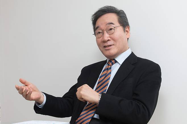 이낙연 전 총리가 발언하고 있다. ⓒ시사저널 이종현