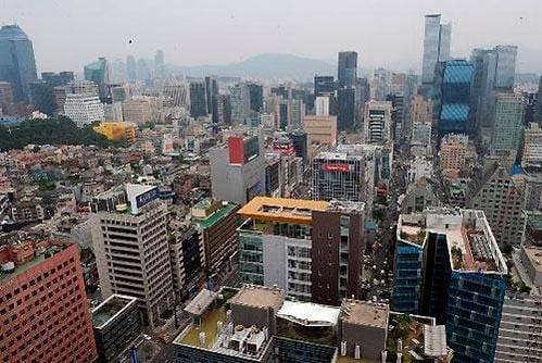 서울 강남의 오피스 빌딩 모습. 기사와 직접적 관련 없음. /조선일보DB