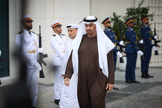 셰이크 무함마드 빈 자이드 알나흐얀 UAE 대통령. / AFP 연합뉴스