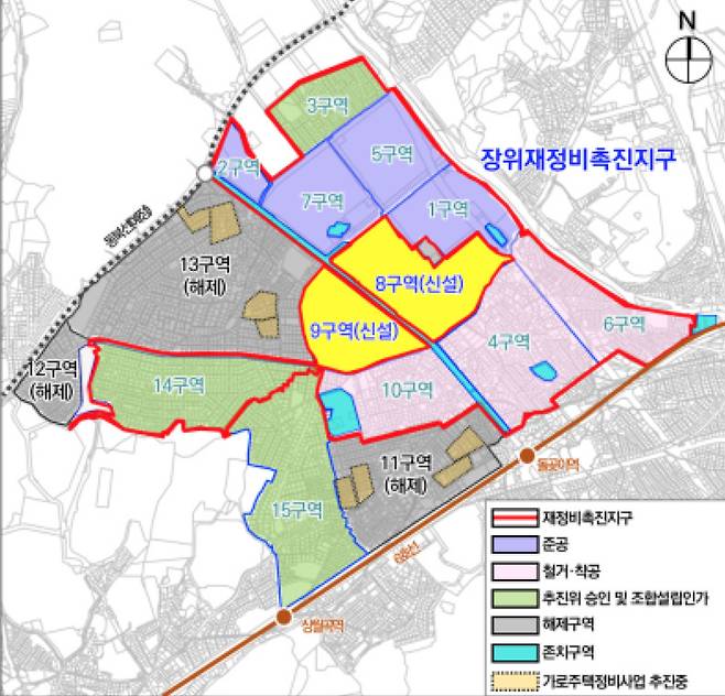 장위8구역 재정비촉진계획 위치도 [서울시 제공]
