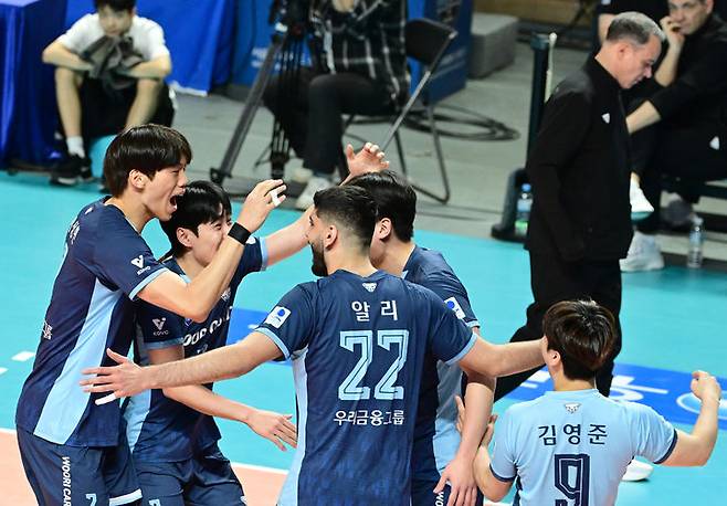 남자배구 우리카드. 2025.03.01. (사진=한국배구연맹 제공) *재판매 및 DB 금지