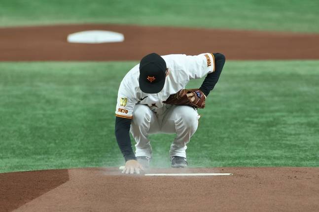 다나카. /사진=요미우리 SNS