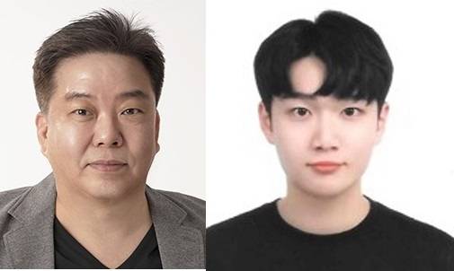 김형섭 신소재공학과·친환경소재대학원 교수(왼쪽)와 신소재공학과 통합과정 구강희 씨