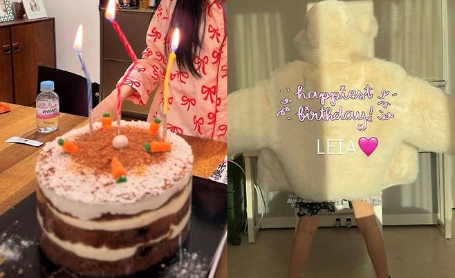 고소영의 딸 생일 축하 모습. 고소영 인스타그램