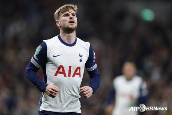 토트넘 공격수 티모 베르너. /AFPBBNews=뉴스1