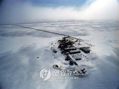 알래스카 푸르도베이의 기존 유전 시설 [EPA=연합뉴스 자료사진]