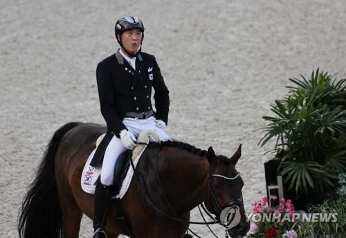 2020 도쿄 올림픽 당시 김동선[연합뉴스 자료사진]