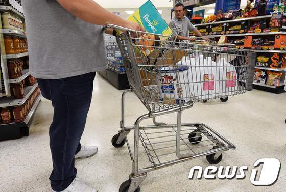 미국의 한 식료품점ⓒ AFP=뉴스1