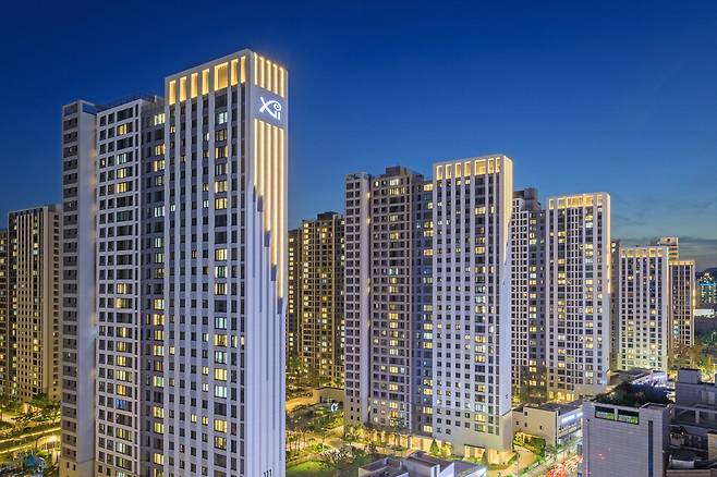 최근 무순위 청약 경쟁률 최고 8만6273대1을 기록한 '북수원 자이 렉스비아'. GS건설