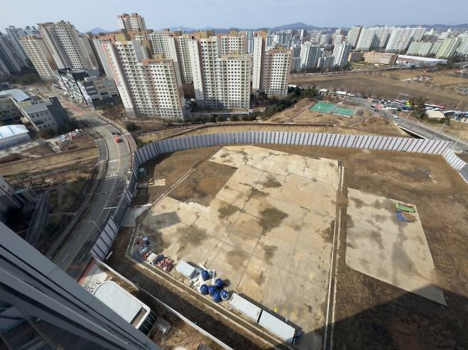 지난 3일 경기 김포시 구래동에 위치한 '디지털 서울 2(ICN11)' 데이터센터 건설예정부지./사진=성시호 기자 shsung@
