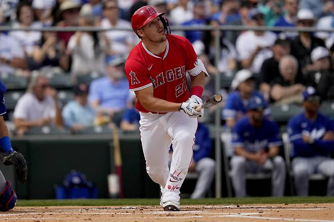 마이크 트라웃.  템피 | AP연합뉴스