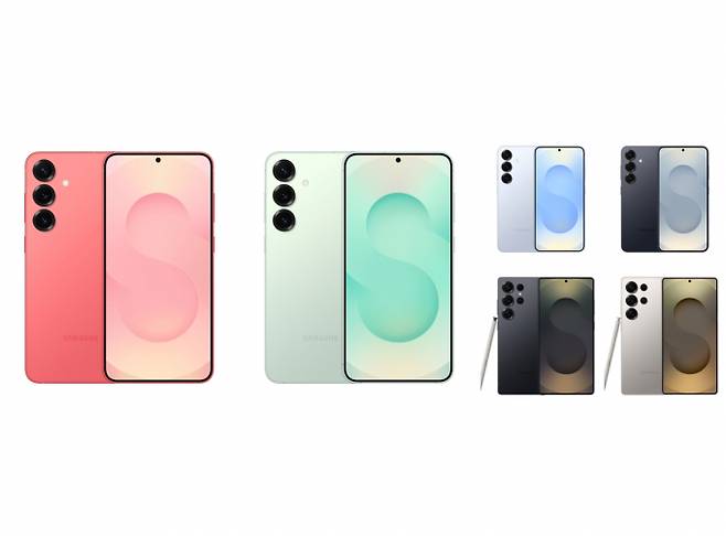 삼성전자의 최신 플래그십 스마트폰 갤럭시 S25 시리즈가 역대 최단 기간 국내 판매 100만대를 돌파하는 등 연일 화제다. 사진은 갤럭시 S25 시리즈 이미지. /사진=삼성전자