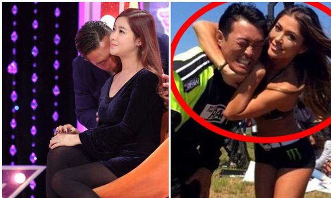 QTV '신동엽과 순위 정하는 여자', ' 아리아니 셀레스티 페이스북 캡처