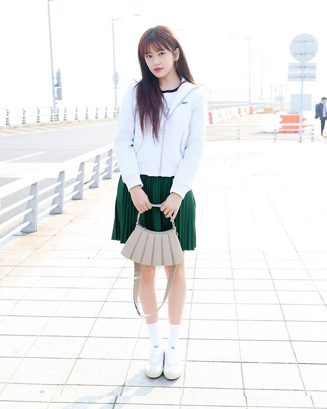 아이브 안유진. 사진제공|라코스테
