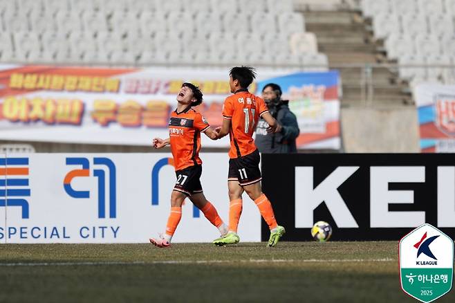 화성 백승우. 사진제공=한국프로축구연맹