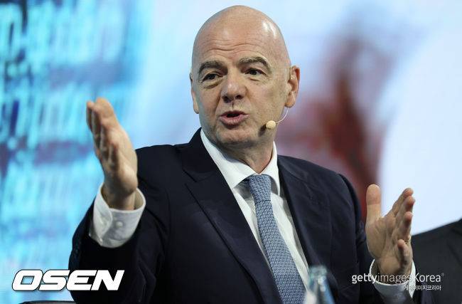 [사진] 잔니 인판티노 FIFA 회장.