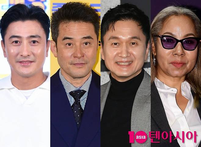 (왼쪽부터) 안정환, 최민수, 장현성, 인순이 /사진=텐아시아 DB