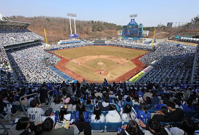 9일 라이온즈파크 전경. 사진=삼성 라이온즈