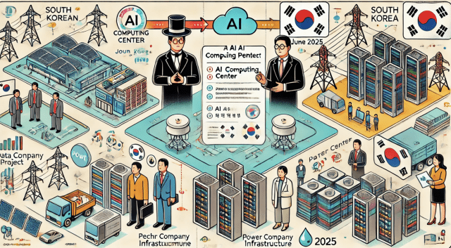국가AI컴퓨팅 센터' 구축 참여 기업은 AI 반도체 공급 확약서를 내야 한다. (사진=챗GPT)