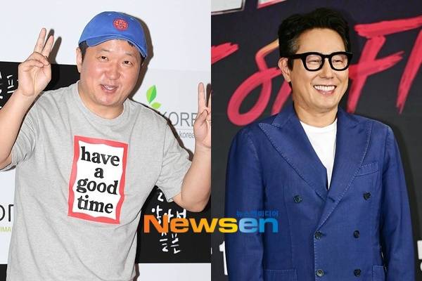 왼쪽부터 정형돈, 윤종신/뉴스엔DB