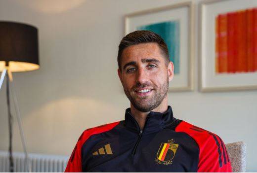 쿤 카스테일스(벨기에). 벨기에 축구협회 홈페이지 캡처