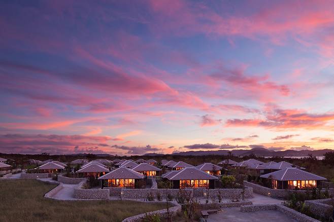 호시노야 다케토미지마 전경