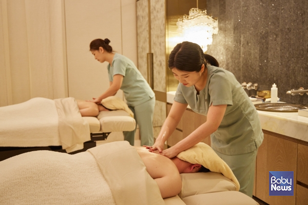 제주 드림타워 '로즈베이 스파' 트리트먼트. ⓒ롯데관광개발