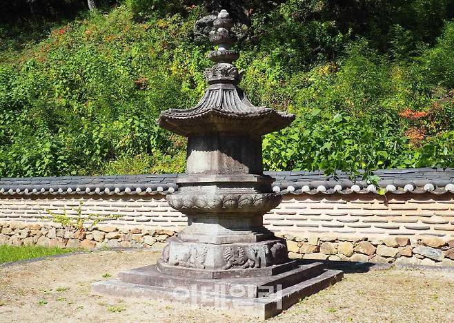 국보로 지정된 곡성 태안사 적인선사탑. (사진=국가유산청)