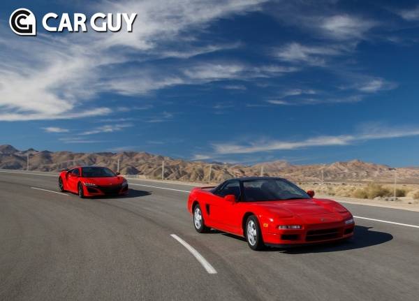 1세대 NSX와 2세대 NSX
