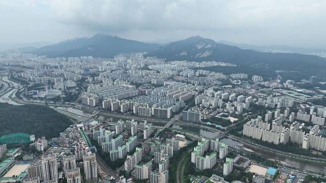 서울 노원구 아파트 전경. /노원구 제공