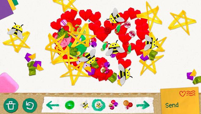 마음을 전하는 크래프팅 게임 두들