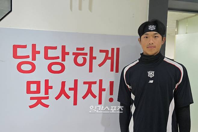 지난 9일 수원에서 만난 KT 유준규. 수원=윤승재 기자