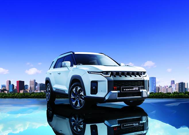 KG 모빌리티KGM)가 하이브리드 시장에 ‘토레스 하이브리드’를 출시했다. KG모빌리티 제공&nbsp;