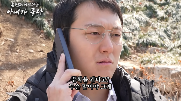 ▲ 유튜브 채널 '연기덕후'의 '휴먼다큐 아내가 좋다 EP.01 아빠라는 이름으로 대치맘 아니 도치맘 이소담씨 남편의 하루'편 갈무리