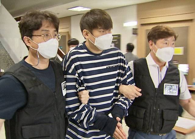 구속되는 윤성환. 연합뉴스