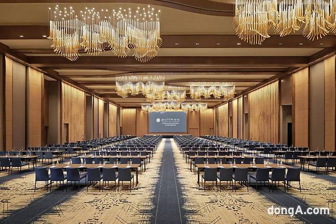 풀만 하이퐁 그랜드 호텔의 연회장. 사진=아코르