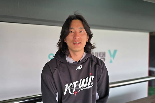 지난 11일 수원에서 만난 KT 최동환. 수원=윤승재 기자